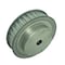 B&B Manufacturing 32L075-6FA6, Timing Pulley, Aluminum, Clear Anodized,  32L075-6FA6 - alternate 1